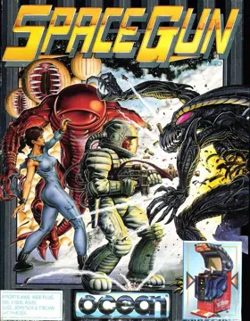 Space Gun_Disk1 box cover front